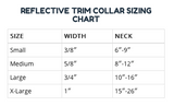 Black Reflective Trim Collar