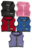 various colored Mesh Wrap N Go Velcro Harness