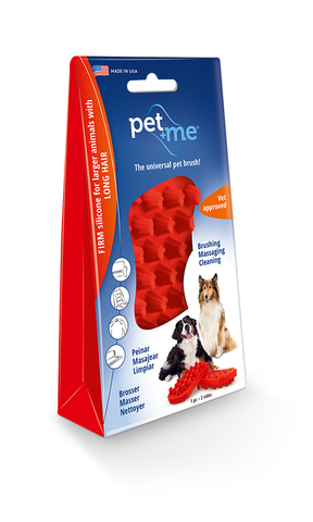 Pet+Me® Long Hair Large Breed Dog Brush