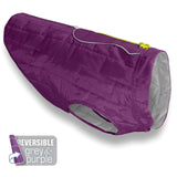 Loft Dog Jacket - Reversible - Purple Grey