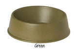 green Bamboo Dog Bowls