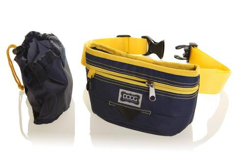 Good Doog Treat Pouches - Navy / Yellow