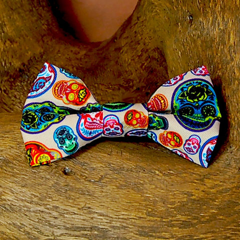 Doggie Bow Tie - Day of the Dead