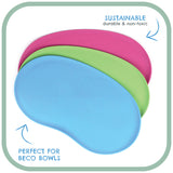 pink, green and blue Beco Place Mat