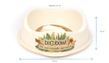 Slow Feed Dog Bowl - Large Natural