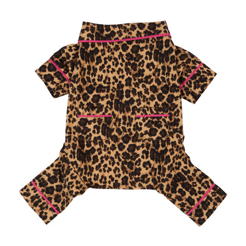 Pajamas - Leopard Flannel