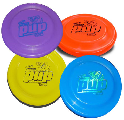 Puppy Disc Frisbee - Hero Pup 120 (Mini Size, 4.72")