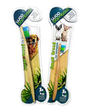 2 Bamboo Pet Toothbrushes