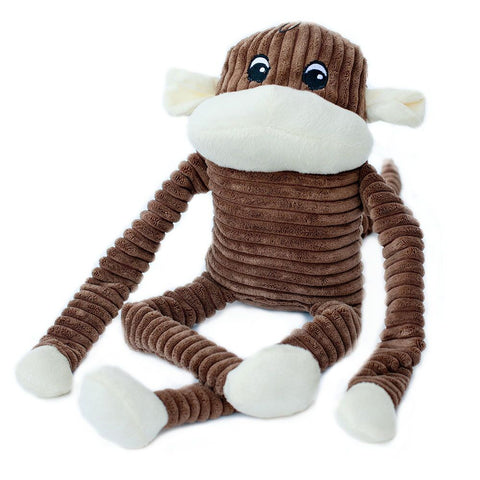Spencer the Crinkle Monkey - XL Brown