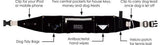 DOOG Walkie Belt - Black
