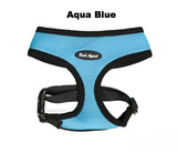 light blue Mesh animal Harness
