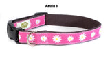 100% Hemp Decorative Adjustable Collars - 13 Patterns