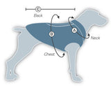 diagram of how a dog jacket works 