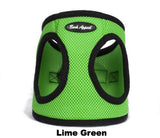 lime green Mesh animal Harness