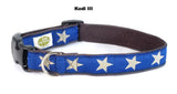 100% Hemp Decorative Adjustable Collars - 13 Patterns
