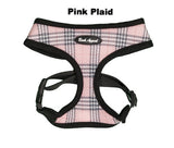 pink plaid Mesh animal Harness