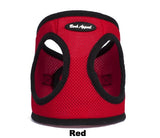 red Mesh animal Harness