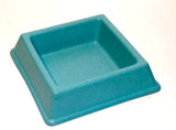 blue Bamboo Food Bowl for Cats